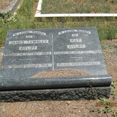 AYLIFF James Townley -1952 &amp; Kay -1984