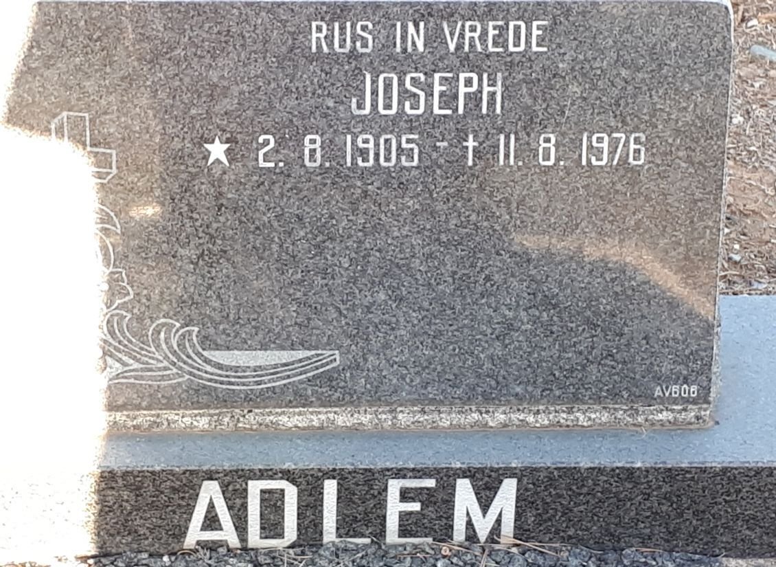 ADLEM Joseph 1905-1976