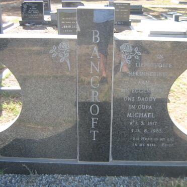 BANCROFT Michael 1917-1985