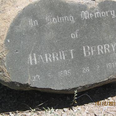 BERRY Harriet 1895-1979