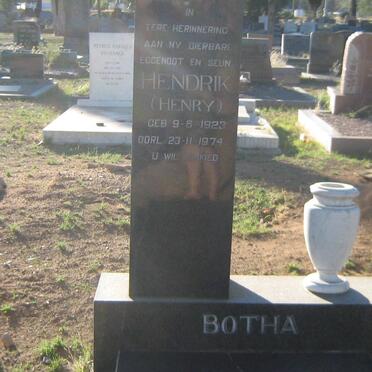 BOTHA Hendrik 1923-1974
