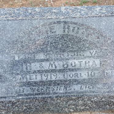 BOTHA ?owie 1919-1932