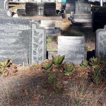 COLLETT Leslie, OWEN 1898-1953 &amp; Anna Catherine LATEGAN 1900-1966 :: OWEN-COLLETT Michael 1945-1971