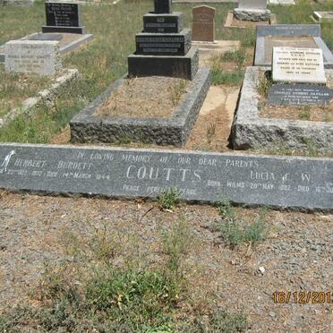 COUTTS Herbert Burdett 1872-1944 &amp; Lucia C.W. WILMS 1882-1965
