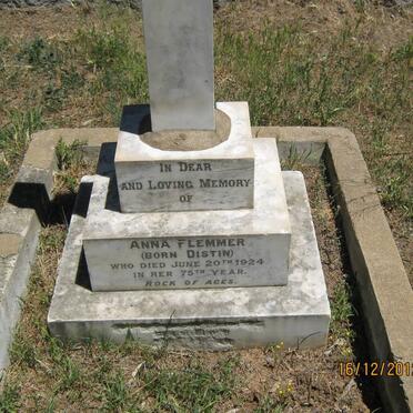 FLEMMER Anna nee DISTIN -1924