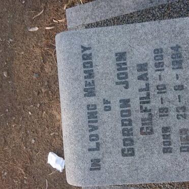 GILFILLAN Gordon John 1909-19?4