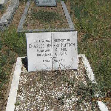 HUTTON Charles Henry 1858-1945