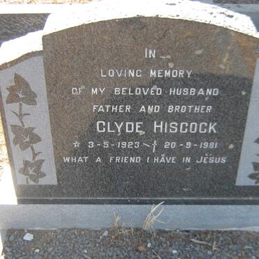 HISCOCK Clyde 1923-1981