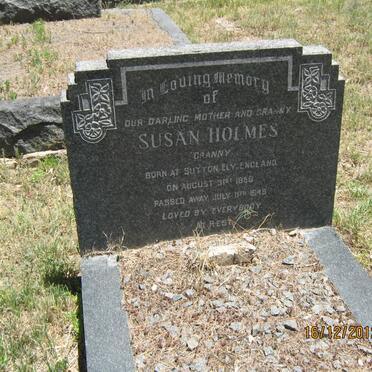 HOLMES Susan 1856-1949