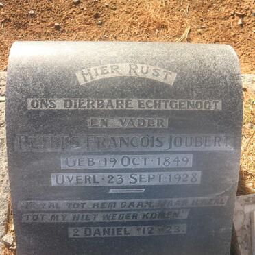 JOUBERT Petrus Francois 1849-1928
