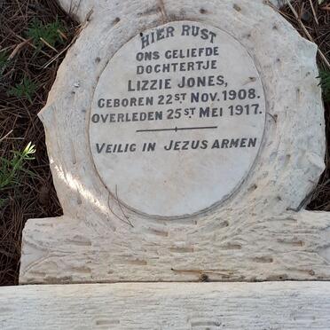JONES Lizzie 1908-1917