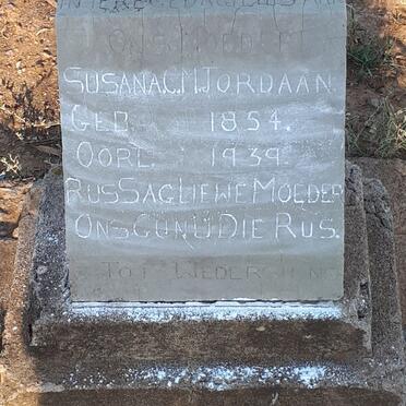 JORDAAN Susana C.M. 1854-1939