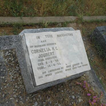 JOUBERT Cornelia H.C. nee VORSTER 1863-1943