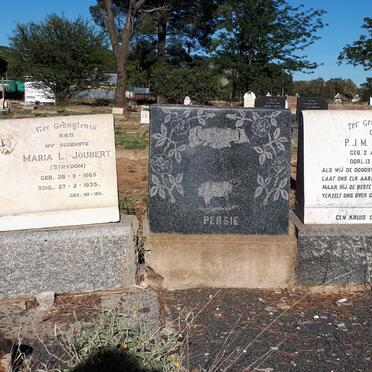 JOUBERT P.J.M. 1890-1969 &amp; Maria L. STRYDOM 1865-1935