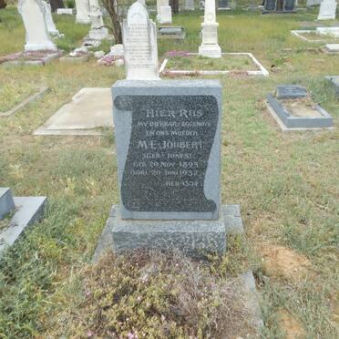 JOUBERT M.E. nee JONES 1893-1932