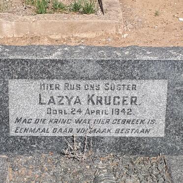 KRUGER Lazya -1942