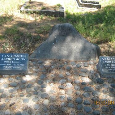 LINGEN Alfred Johan, van 1920-2008 &amp; Kathleen Mary MUIRHEAD 1925-1975