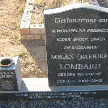 LOMBARD Nolan 1965-2002