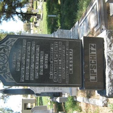 LIPSCHITZ Alexander -1936