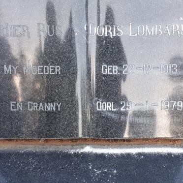 LOMBARD Doris 1913-1979