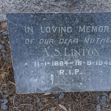 LINTON A.S. 1864-1940