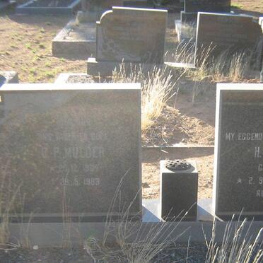 MULDER C.P. 1904-1983 &amp; H.C. LE ROUX 1916-1973
