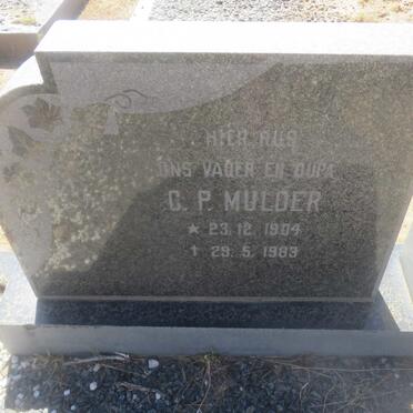 MULDER C.P. 1904-1983 &amp; H.C. LE ROUX 1916-1973 