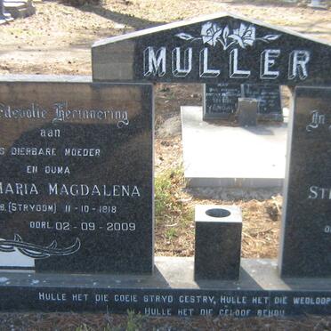 MULLER Stephanus Johannes 1903-1992 &amp; Maria Magdalena STRYDOM 1918-2009