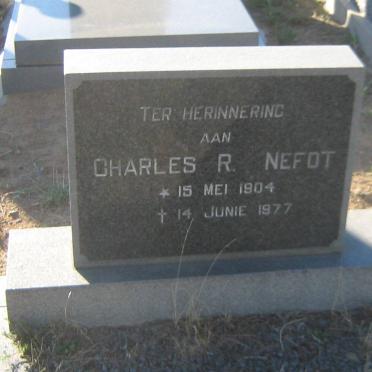 NEFDT Charles R. 1904-1977