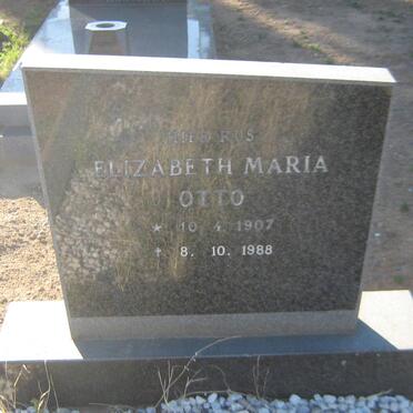 OTTO Elizabeth Maria 1907-1988