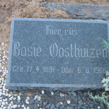 OOSTHUIZEN Basie 1891-1966