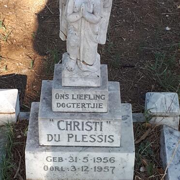 PLESSIS Christi, du 1956-1957