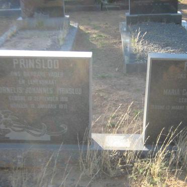 PRINSLOO Cornelius Johannes 1910-1971 &amp; Maria Cathrina CRAUCAMP 1925-