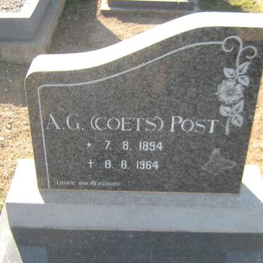 POST A.G. 1894-1964