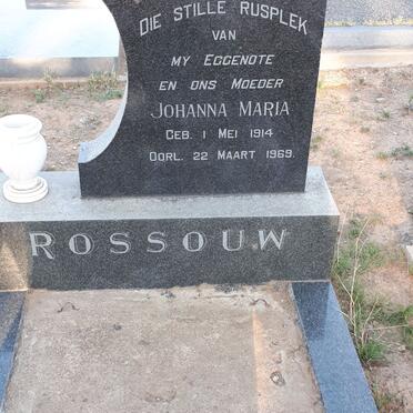ROSSOUW Johanna Maria 1914-1969