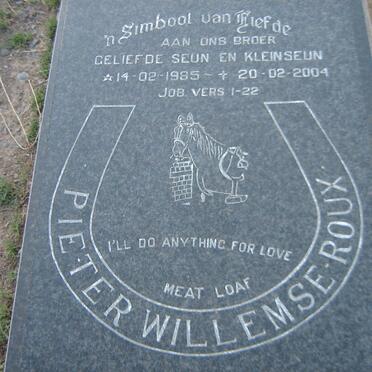 ROUX Pieter, WILLEMSE 1985-2004
