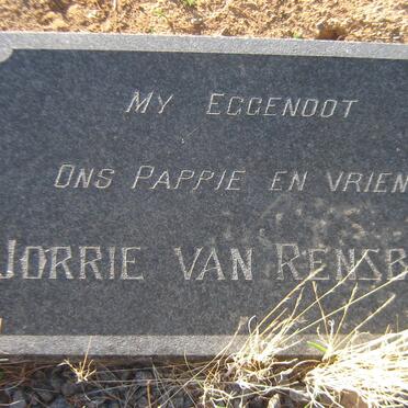 RENSBURG Jorrie, van