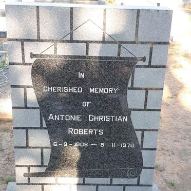 ROBERTS Antonie Christian 1908-1970