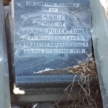 ROBERTSON Annie -1938