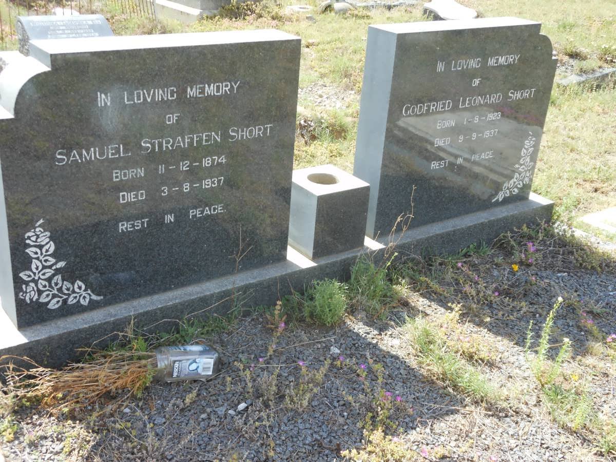 SHORT Samuel Straffen 1874-1937 :: SHORT Godfried Leonard 1923-1937