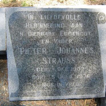 STRAUSS Pieter Johannes 1932-1976