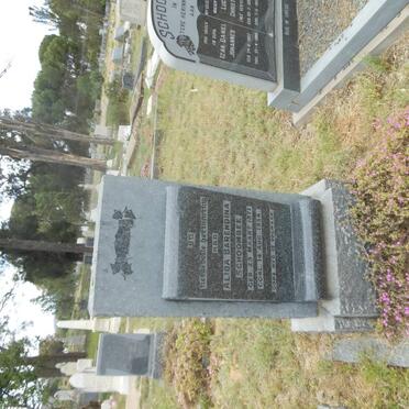 SCHOOMBEE Alida Barendina 1871-1934