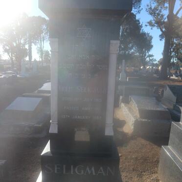 SELIGMAN Ellie 1913-1982