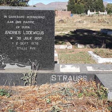 STRAUSS Andries Lodewicus 1902-1976