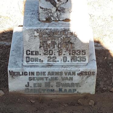 SWART Antonie 1935-1935