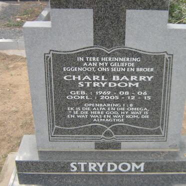 STRYDOM Charl Barry 1969-2005