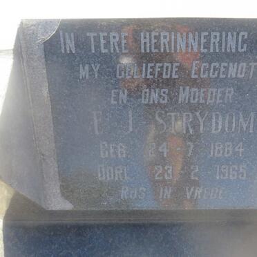 STRYDOM E.J. 1884-1965