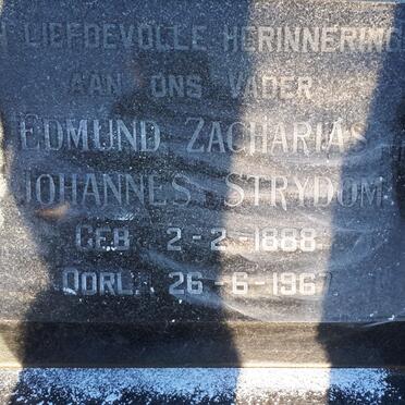 STRYDOM Edmund Zacharias Johannes 1888-1967