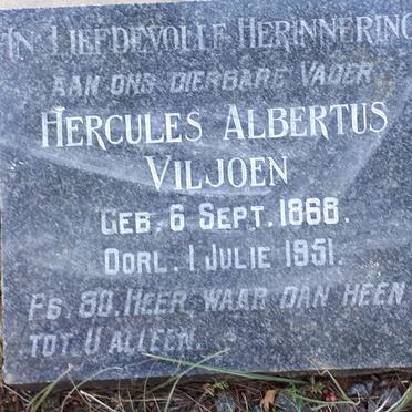 VILJOEN Hercules Albertus 1868-1951