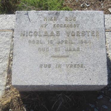 VORSTER Nicolaas -1944